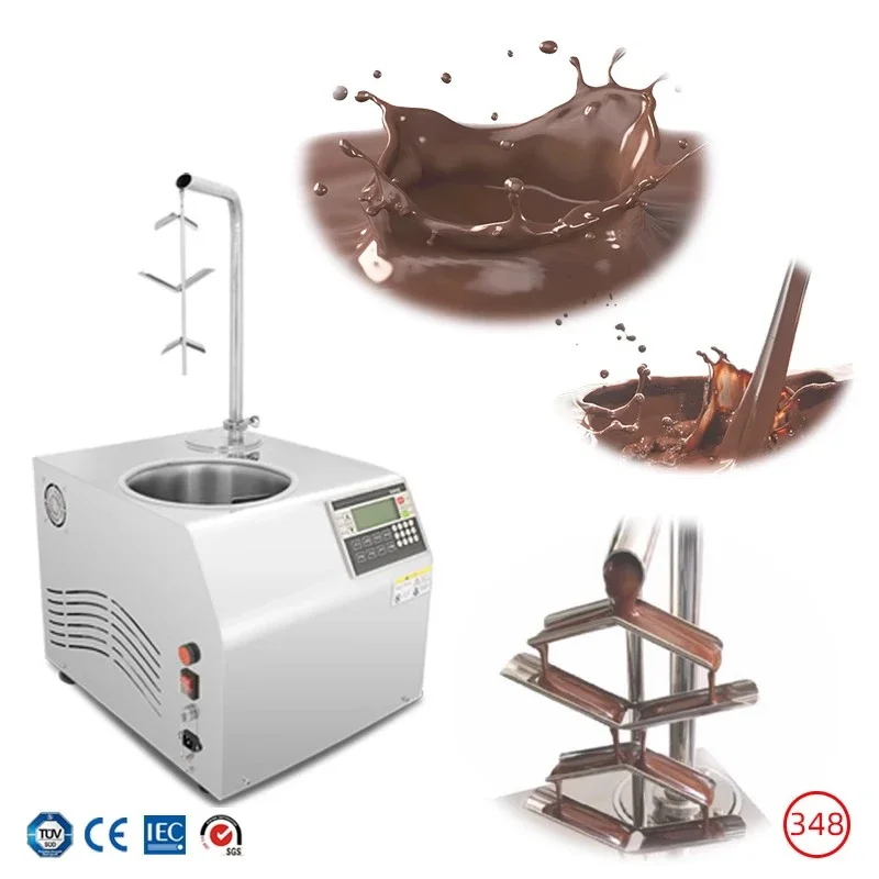 NP-348 Hot Chocolate Dispenser Melter for Ice Cream Shops Desert Shops Chocolate Melting Machine 7L