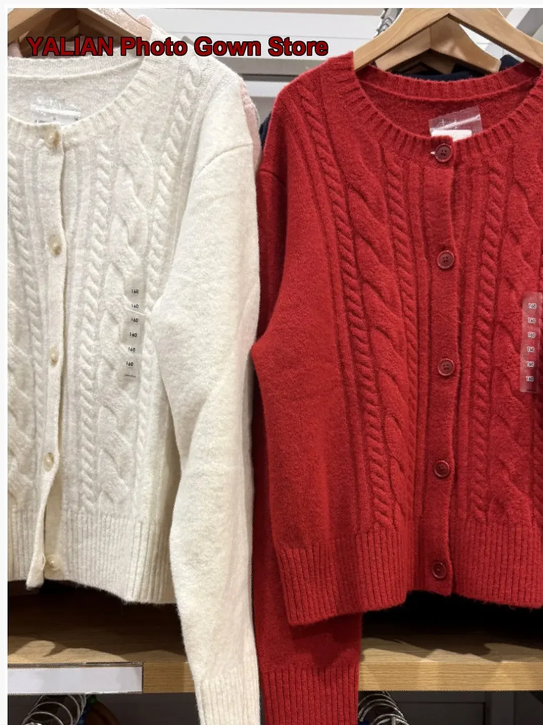 Girls Japanese-Style Soufflé Long Sleeve Knit Jacket Autumn Winter AL478173 Long Sleeves