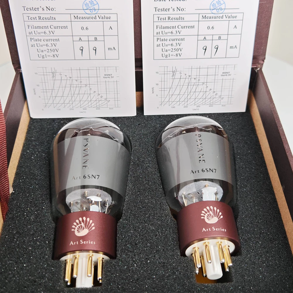 Aogutx PSVANE ART 6SN7 Vacuum Tube Upgrade CV181 6SN7 6N8P 6H8C 6SN7GT 5692 HIFI Audio Valve Electron Tube Amp Diy Matched