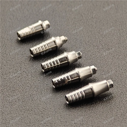 Imagen 2 del producto 10 Piezas de Abutments Rectos de Titanio RS para Implantes Dentales Adin, Accesorios de Alta Calidad de Aleación de Titanio