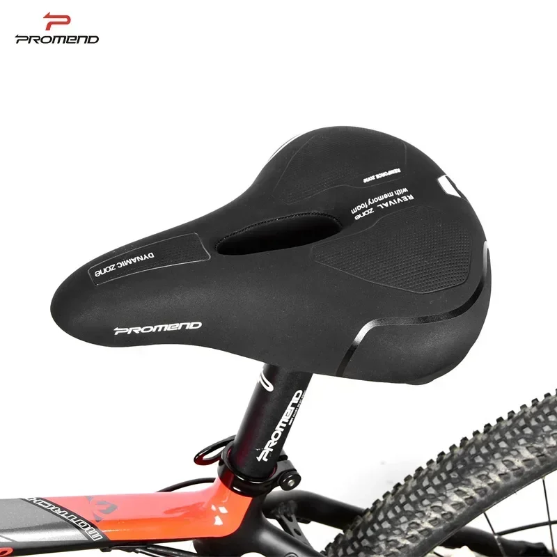 

PROMEND Bicycle Cushion 592 Comfortable Memory Sponge Cushion Hollow Mountain Bike Saddle