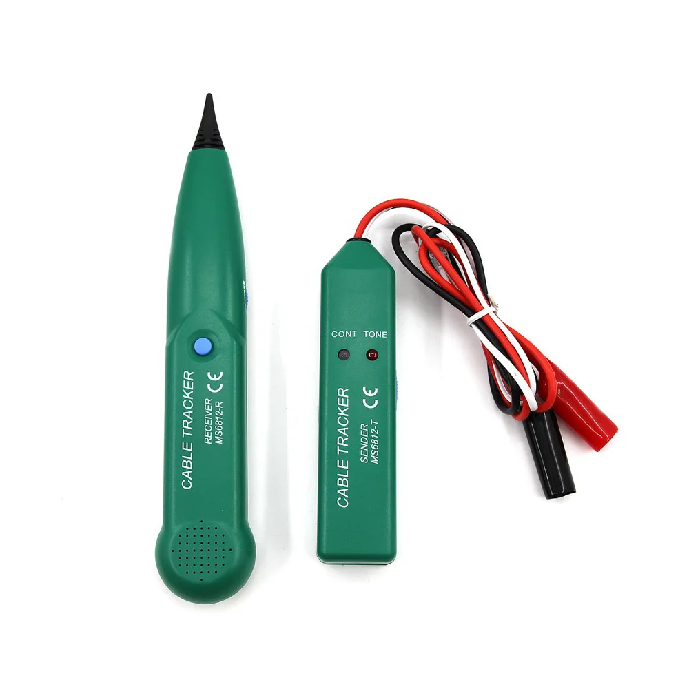 Cabo Rastreador Tester Linha Profissional Detector Lan Utp Stp Telefone Wire Tracer Breakpoint Localização Diagnosticar Tom Ms6812
