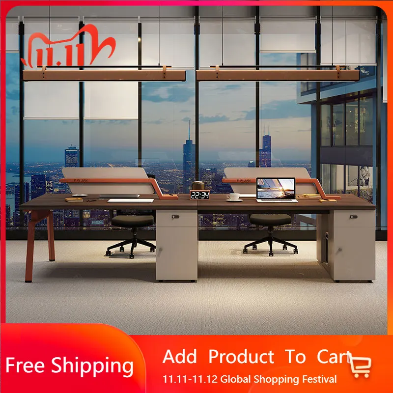 Chambre à coucher bureau inhabituel moderne Villa moniteur réception étudiant bureau européen haute conception Gamingtisch meubles de salon