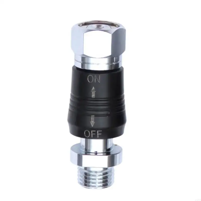 Quick Interfaces Push Valves Connector High Performances Scubas Diving Regulator Adaptor 9/16 Thread Connector Enduring 