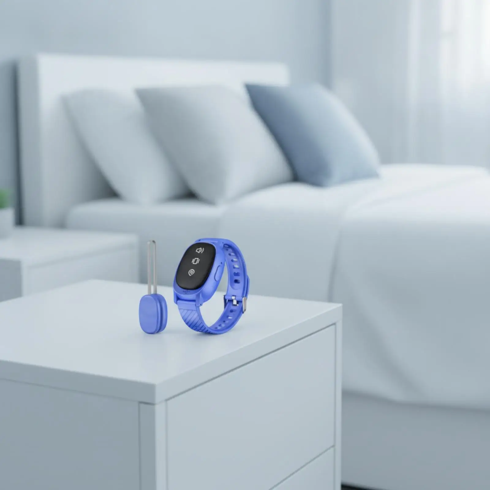 Wearable Bedwetting Alarm Adjustable for Nighttime, Children, Seniors