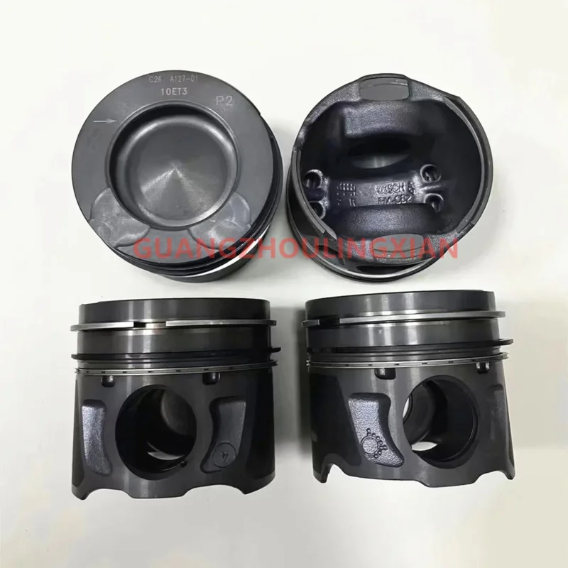 

4pcs Pistons & Rings Kit 85.5mm For Ford Land Rover Jaguar Peugeot Citroen Ford 2.2 Diesel 224DT KNBA 87-436700-00 LR022444