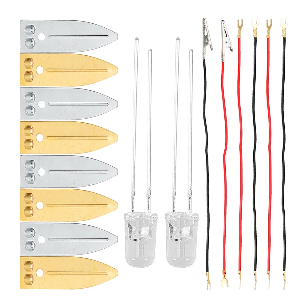 

1Set Science Experiment Kit Fruit Potato DIY Zinc Copper Plates in Physics Educational Kit Kids