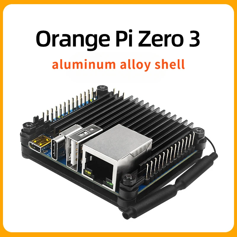 

OrangePi zero 3 aluminum alloy shell Orange Pie zero3 development board heat dissipation metal protective case