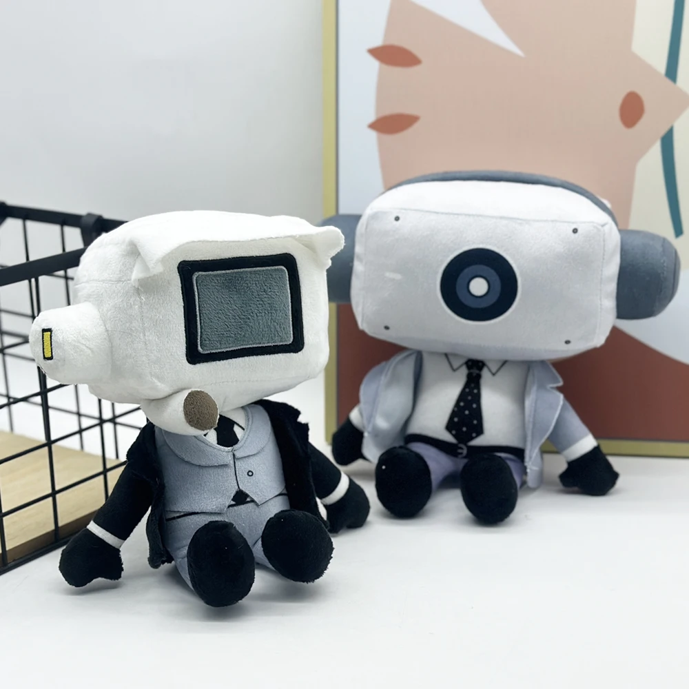 Nuevos juguetes de peluche de dibujos animados divertidos de Skibidi Toilet Mystery, compañero interactivo, juguetes de peluche, muñecas decorativas, regalo de Navidad