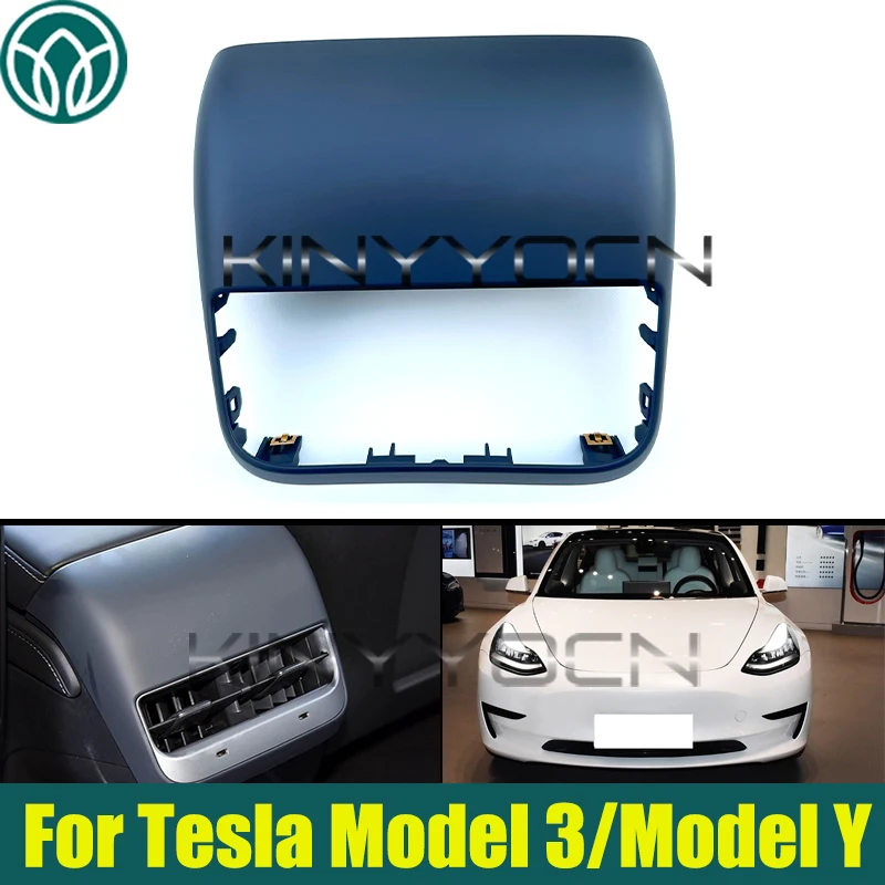 

Rear Vent Panel Cover For Tesla Model 3/Model Y Rear Air Conditioning Outlet Cover Panel 1087929-02-C 108792902C
