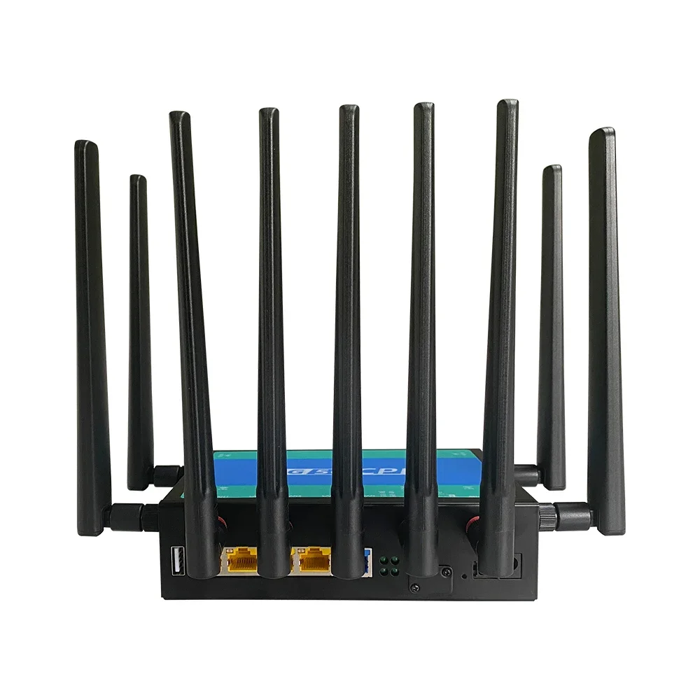 

Industrial 5G CPE Router Cellular Hotspot 802.11AX 5G WiFi 6 Wifi Router Dual Sim Card 5G Modem