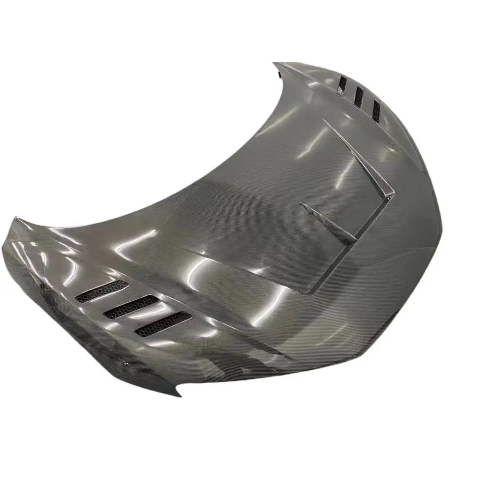 

17-18 R8 Style Engine Front Bonnet Carbon Fiber Front Engine Hood Car Parts for 2017-2018 Audi R8，100% tested well