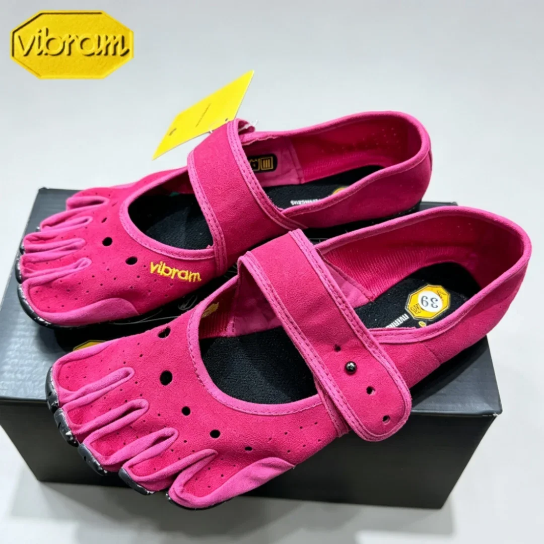 Luxury Brand Vibram FiveFingers Yoga Pilates Shoes Minimalist Barefoot Shoes Women Ballet Shoes Soft-sole Indoor Training Shoes