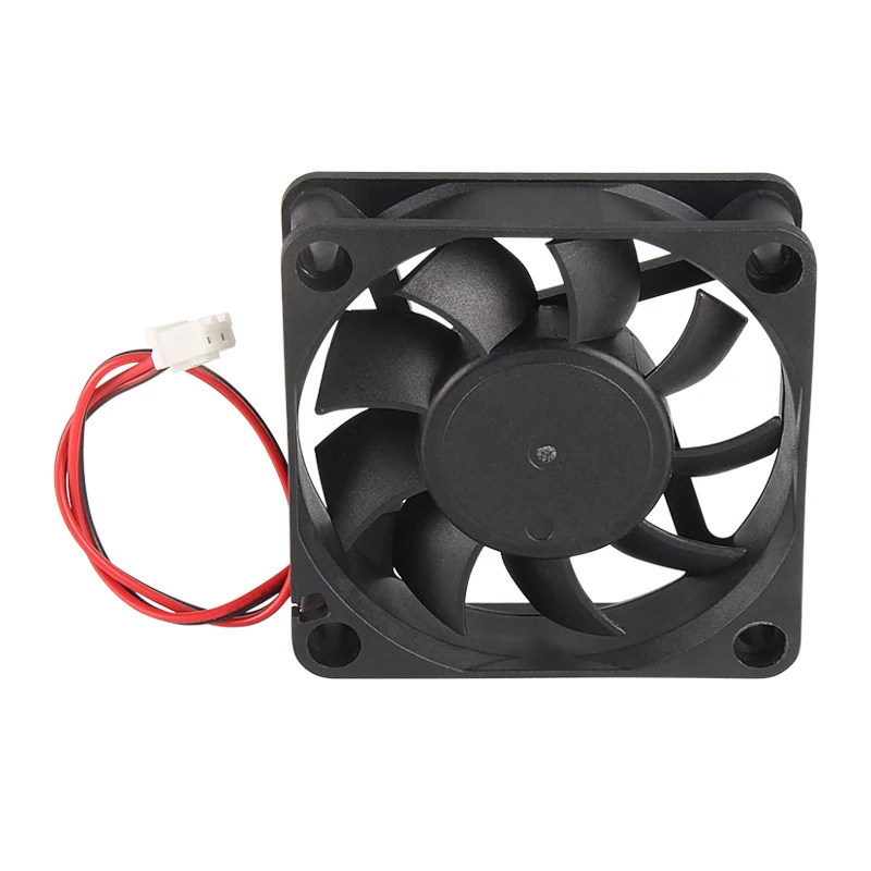 2pcs DC 12V 24V Cooling Fan 2510 3010 4010 5010 6015 Cooler Fan 3D Printer Parts Radiator Extruder Fan Computer CPU Cooling Fan