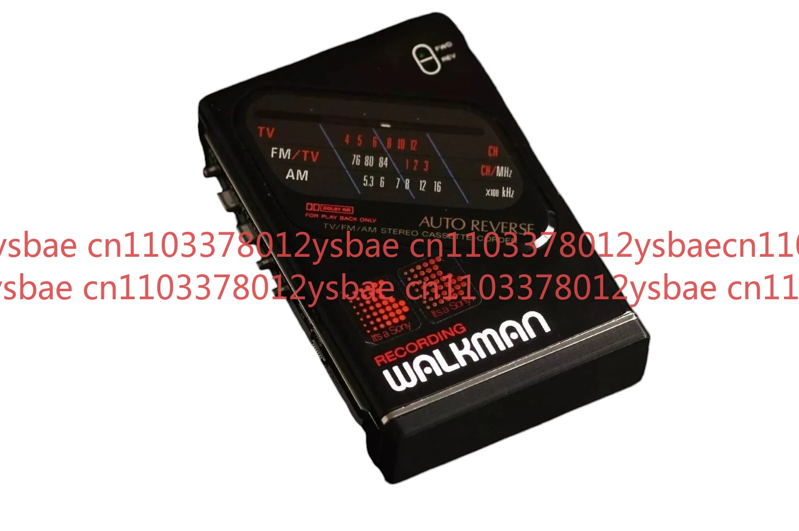 3D USBC rechargeable Battery Case For SONY Walkman WM-F202 F200II F103 F100III