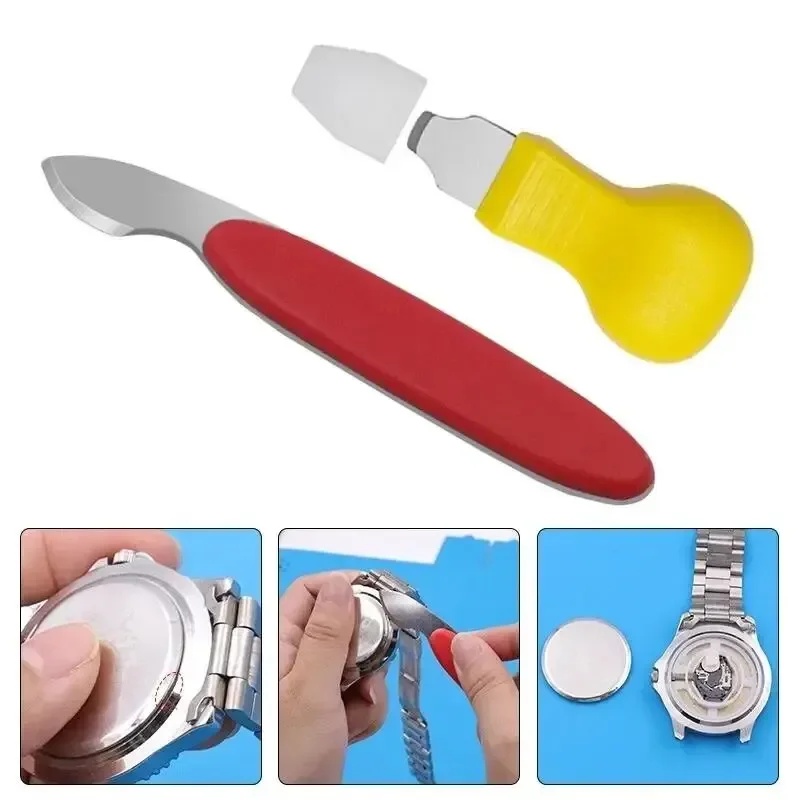 Repair Tool Watch Multi-function Prying Knife Case Opener Stainless Steel Back Cover Remover for Nut Hard Shell Repair Tool