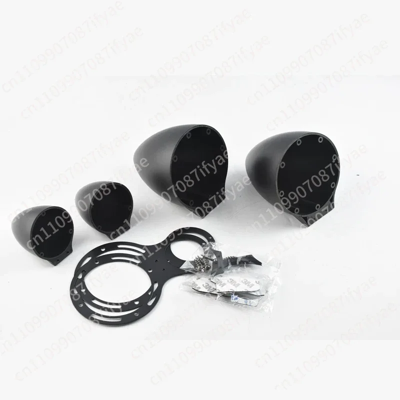 Car audio modified three-way speaker, no-pouring film bracket A-pillar, treble 3.5-inch midrange speaker base