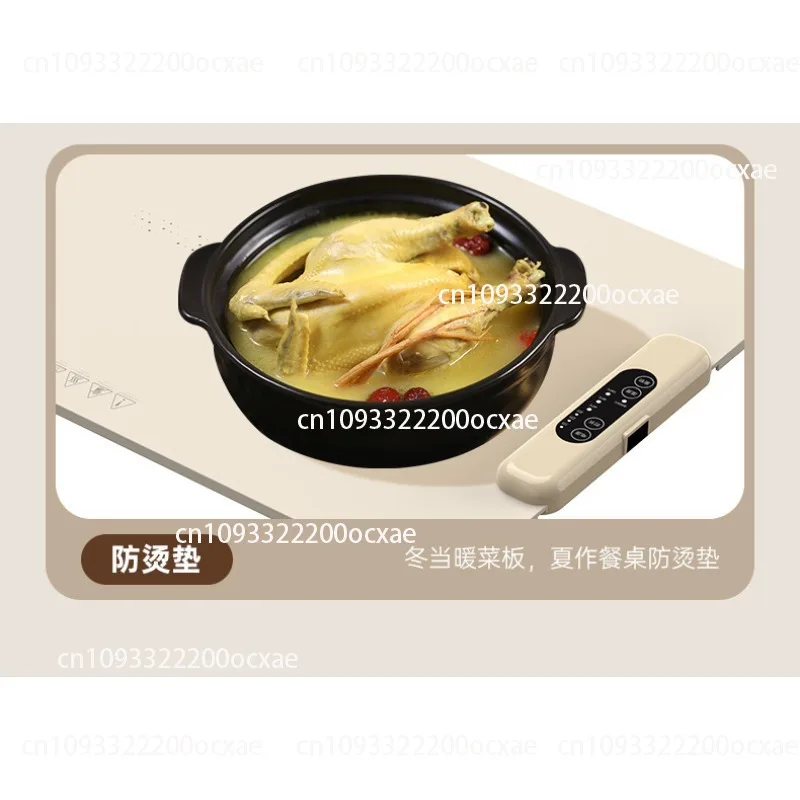 

Warm Cutting Board Household Dining Table Meal Heating Pad Folding Multifunctional Smart Constant Temperature Dining Board