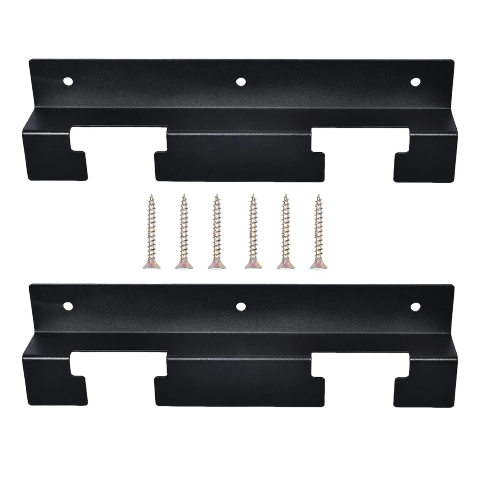 Mensola per portabatterie per utensili da parete da 2 pezzi, adatta per batterie per utensili da 18 V-60 V, robusta