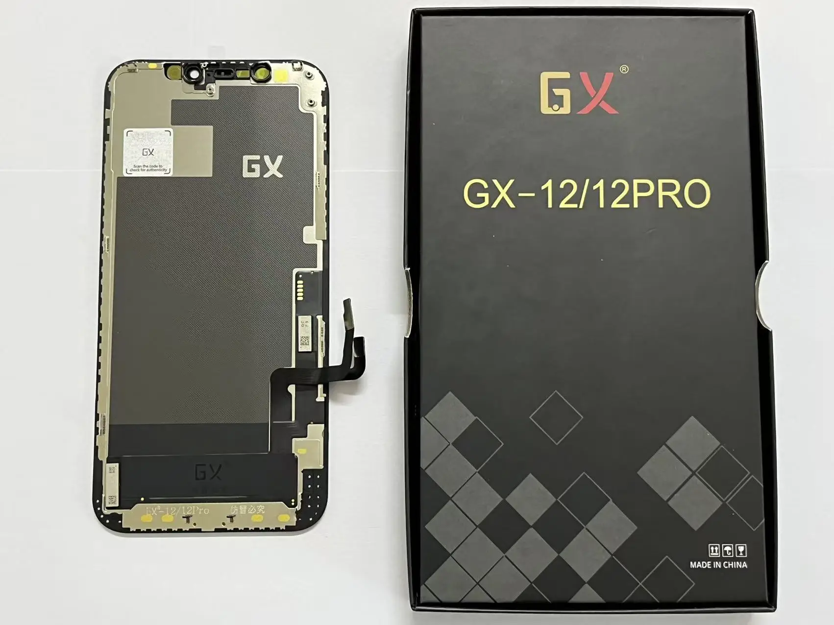 GX OLED For iPhone X XS XSMax 11 12 13 14 15 16Pro Max Display True Tone With 3D Touch Screen For iPhone Replacement With Tools image 3