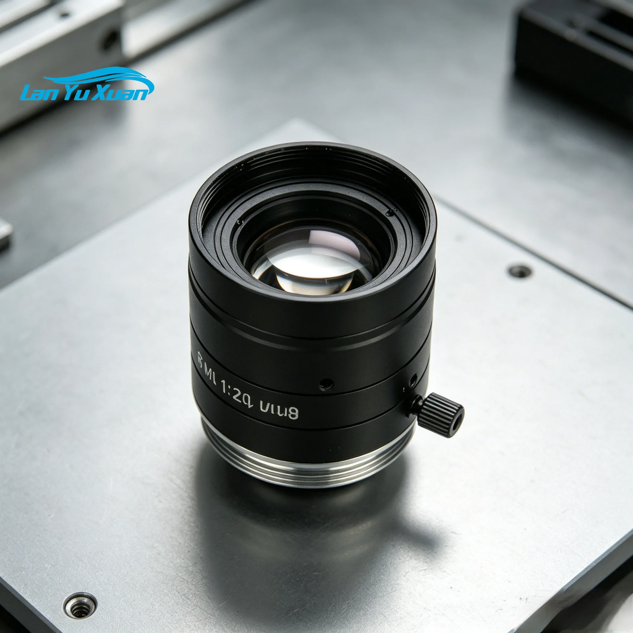 5 Megapixel FA Industrial Lens 6mm Focal Length 1/1.8 Inch Manual Iris C Mount Lens for Automated Assembly Visual Detection