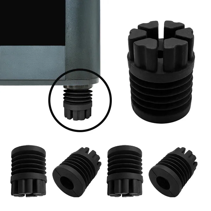 أقدام كربون مضادة للاهتزاز لـ Bambu Lab P1S Bambulab X1 وسادة قدم مطاطية مضادة للانزلاق ومقاومة للغبار متوافقة مع طباعة Bambulabs ثلاثية الأبعاد #2