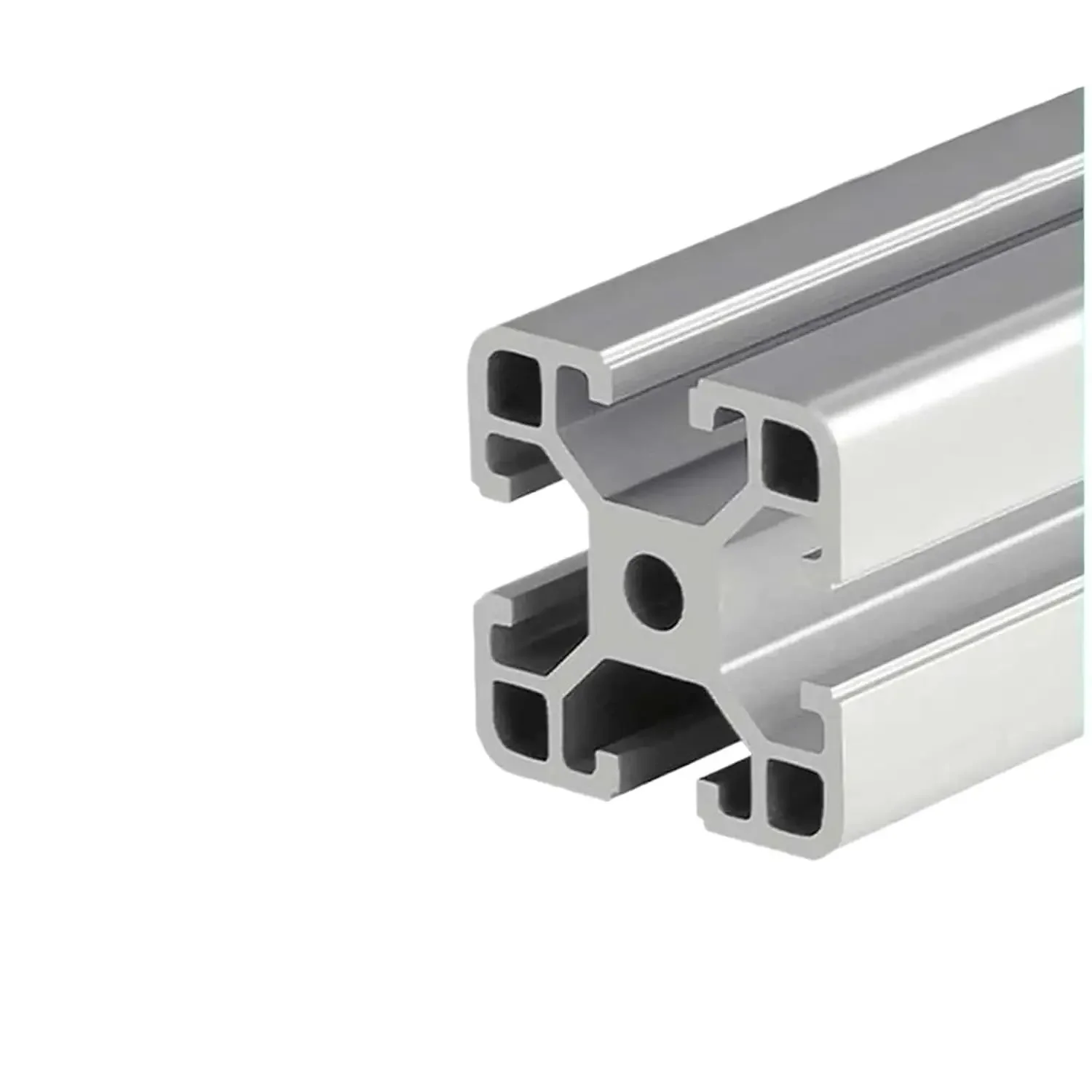 4040 Aluminum Profile Linear Rail Extrusion 40x40mm Heavy Duty Square Tube for DIY Furniture Framework Display Bracket Extruded
