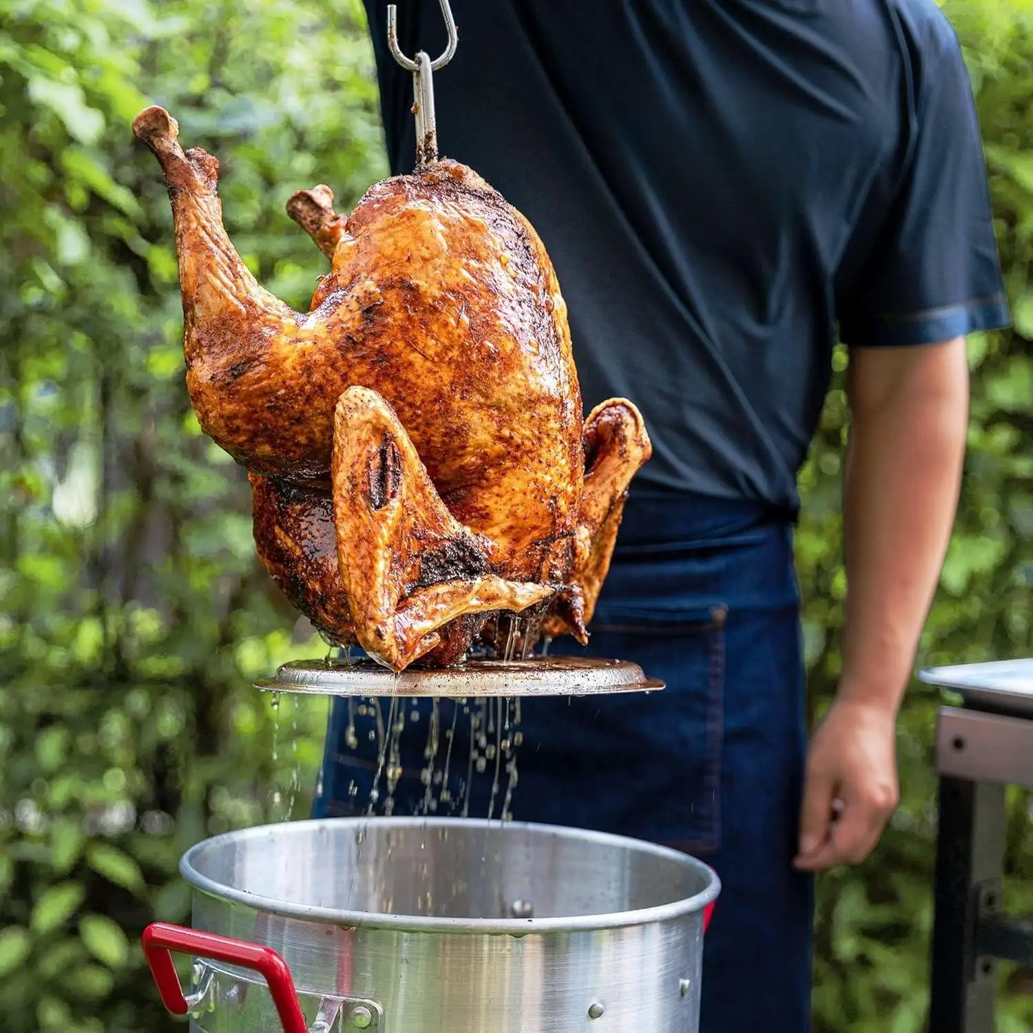 البروبان 30 كيو تي. تركيا و10 كيو تي. مجموعة باخرة لغلاية مقلاة السمك، موقد 50000 وحدة حرارية بريطانية، مثالية للطهي في الهواء الطلق #3