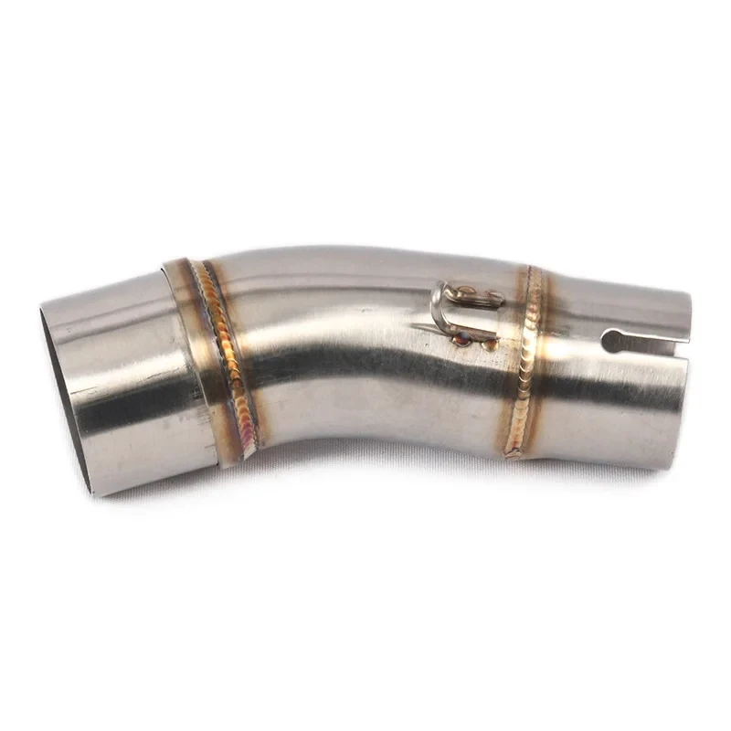Motorcycle Exhaust Pipe Middle Link For Kawasaki Ninja 400 Z400 Z250 2017-2021 51mm Tubo De Escape Muffler System Accessories image 5
