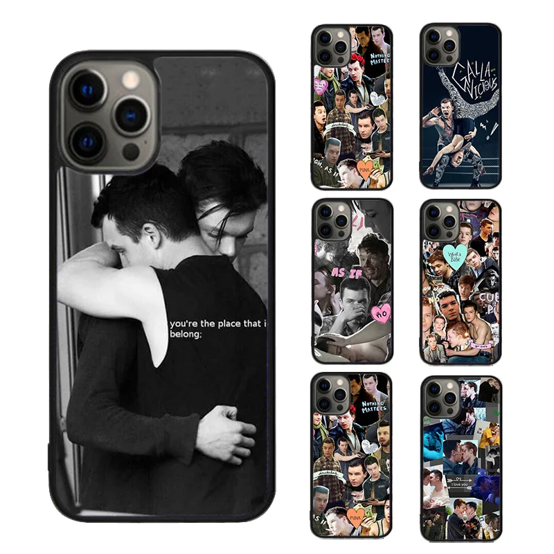 Gallavich Love TV Shameless ian Phone Case Cover For iPhone SE2020 15 16 13 14 12 mini 11 Pro Max Coque For Apple 7 8 Plus 6 XS