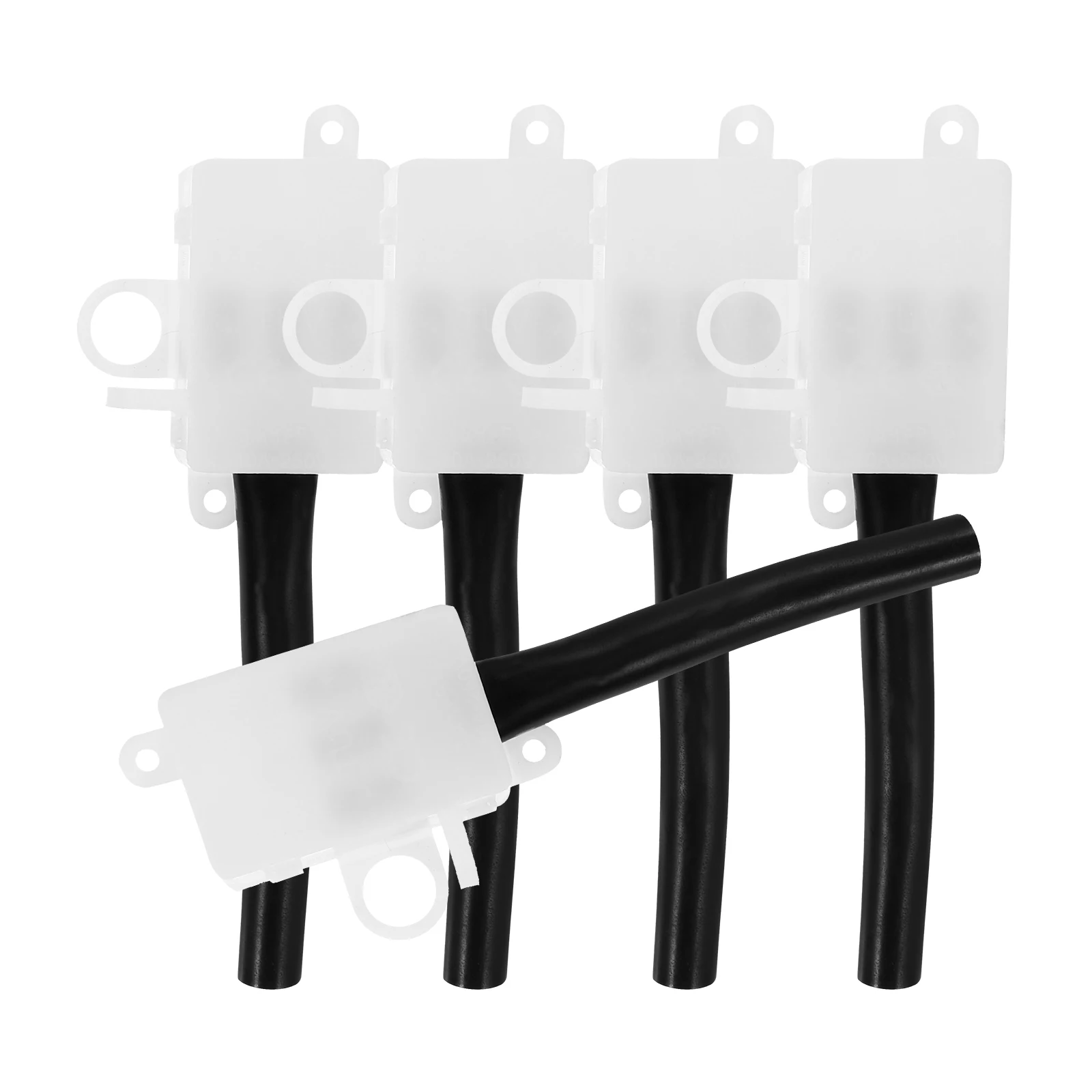 

5pcs Three- Junction Box Durable Plastic Metal LED Protection CE Project Enclosure Wiring Connection