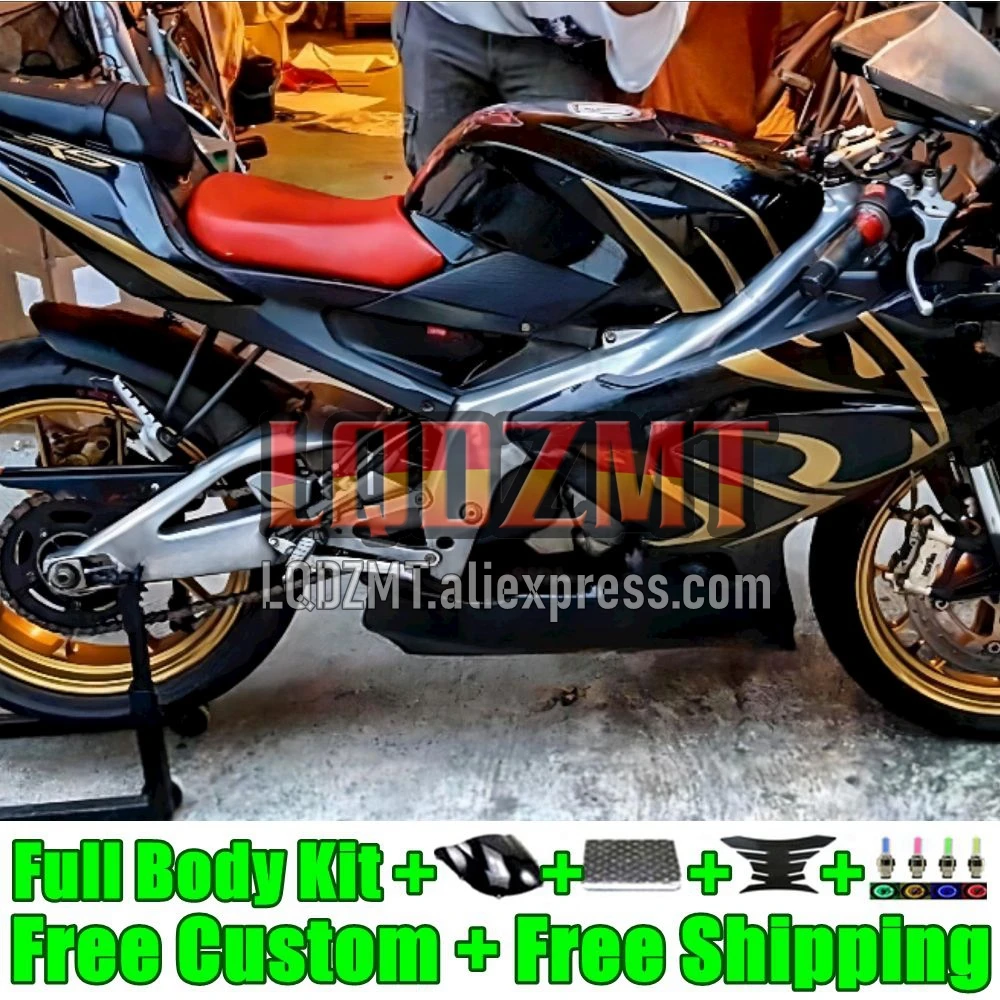 Injection For Aprilia RS4 RS-125 RSV125 RS 125 14No.130 golden black RS125 2012 2013 2014 2015 2016 125RR 12 13 14 15 16 Fairing