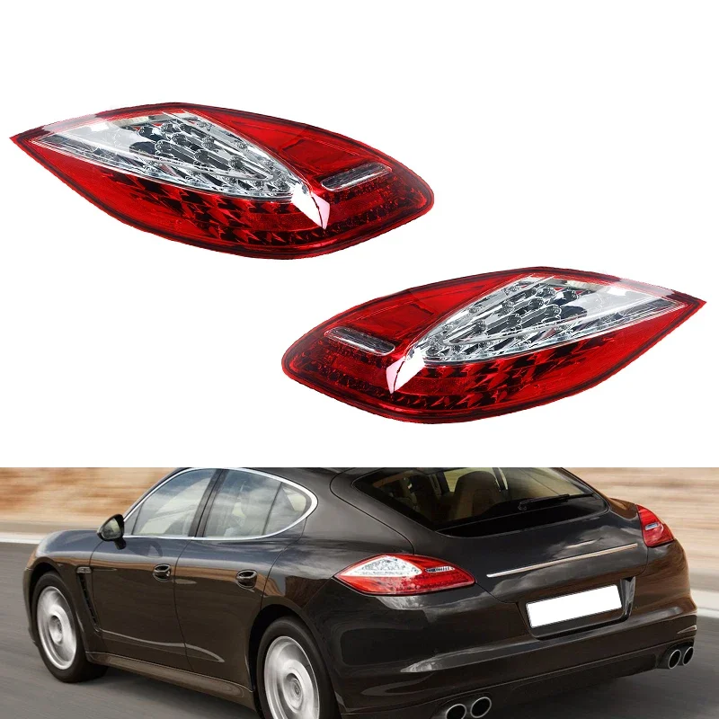 

Pop Car LED Rear Tail Light For Porsche Panamera 2010 2011 2012 2013 Brake Driving Lamp Warning Turn Signal 97063141605 97063141