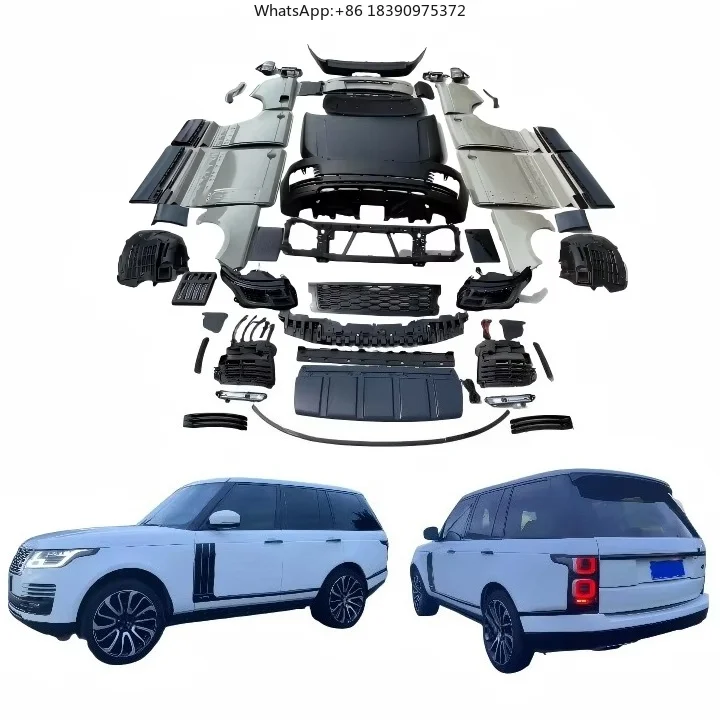 Luxury High Quality Plastic Aluminum Body Kit Upgrade for Front/Rear Bumpers Clip-on New 1 Year Warranty