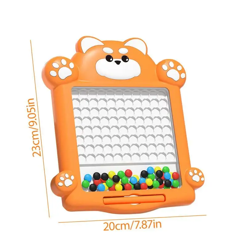 Kids Magnetic Drawing Board Magnetic Writing Doodle Board Multifunctional Educational Toys Safety Portable For Girls Boys