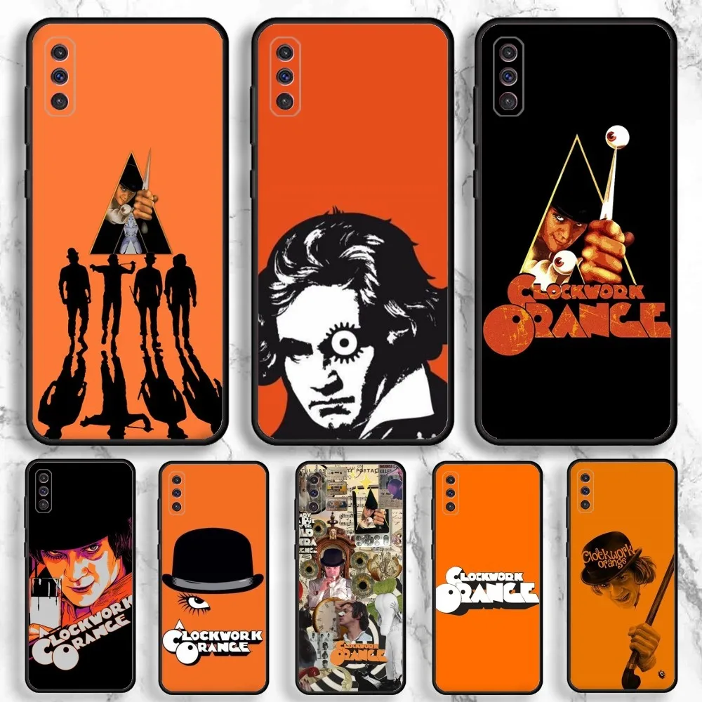 A Clockwork Orange Phone Case For Samsung Galaxy A13,A21s,A22,A31,A32,A52,A53,A71,A80,A91 Soft Black Phone Cover