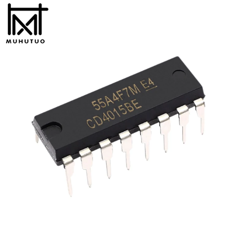

CD4015BE CD4017BE CD4019BE CD4020BE CD4021BE CD4026BE CD4029BE CD4040BE CD4060BE CD4094BE Dual shift register logic IC DIP-16