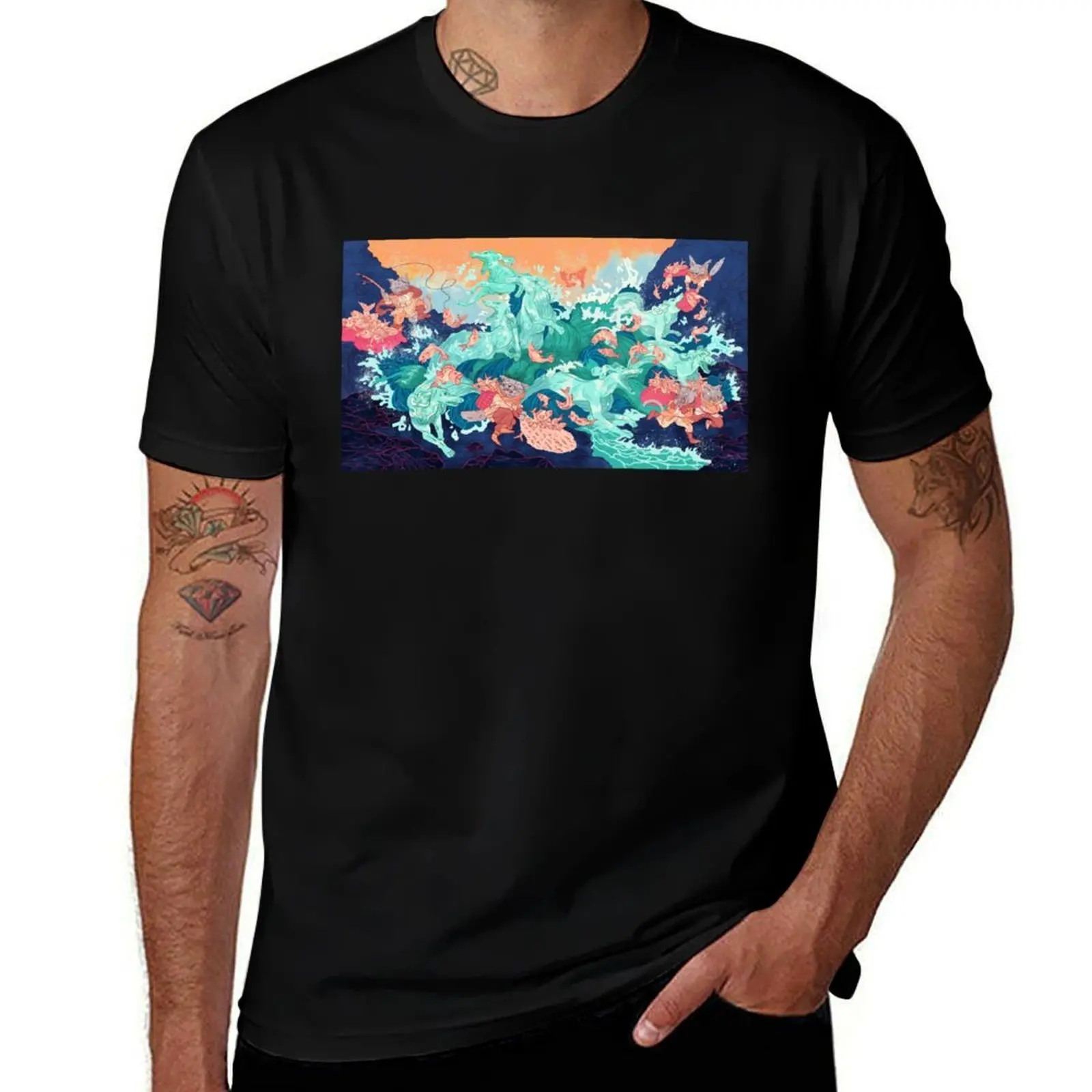 

Ocean Thieves T-Shirt anime tshirt funny t shirts cotton T-Shirt