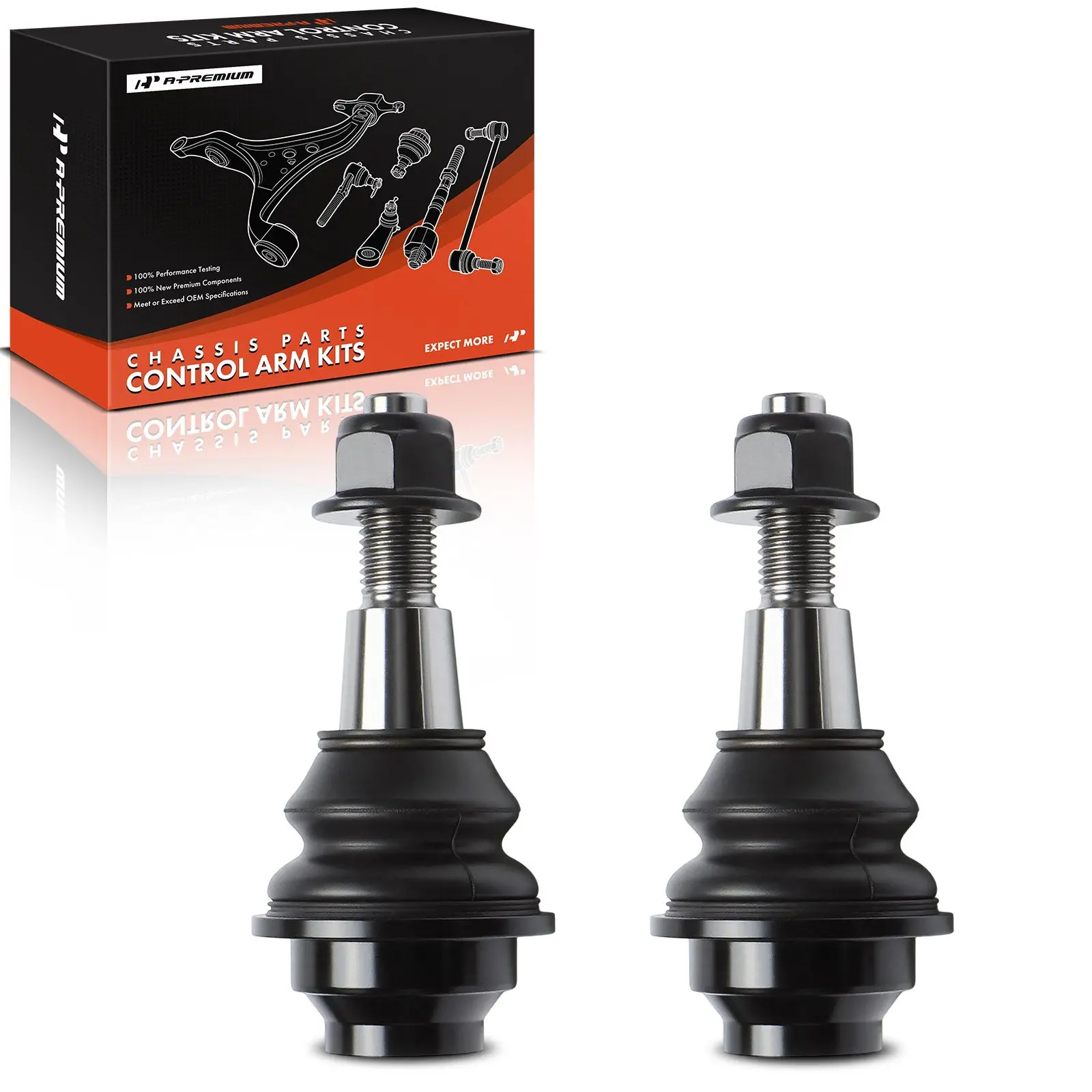 A-Premium 2x Front Lower Ball Joint Kit for Chevrolet Silverado 1500 2019-2025 Tahoe 2021-2025 GMC Sierra 1500 2019-2025 Yukon