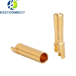 GC4013 10pairs 4mm Gold Plated Bullet Connector for RC battery ESC and motor helicopter boat Quadcopter