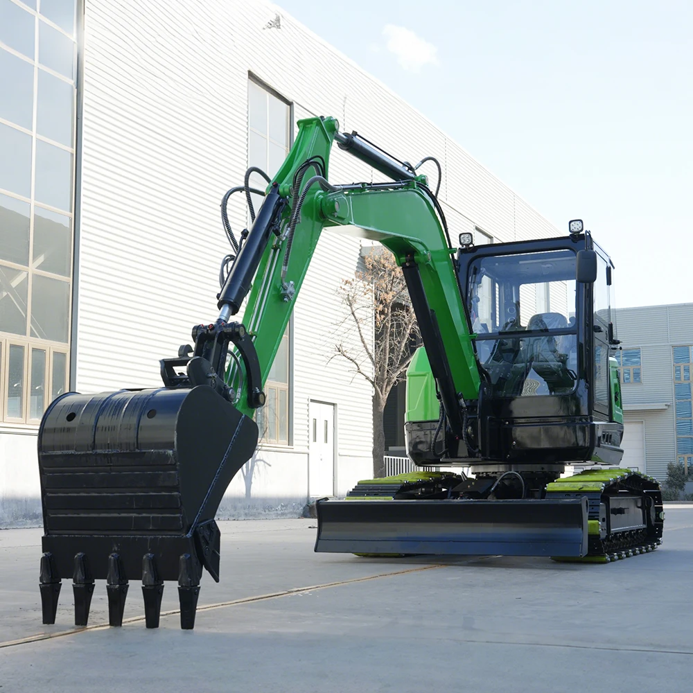 

Free Shipping Mini Excavator Hydraulic Farm Crawler Mini Digger Home All Terrain Compact Diesel Small Excavator Price Customized