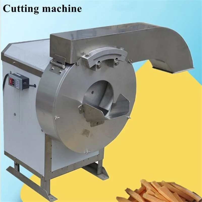 Cassava Chips Slicing Machine Plantain Chips Slicing Machine Banana Slicer Cutter Machine Fruit Vegetable Slicing FL Customized