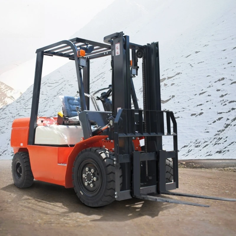 Chariot élévateur à double carburant