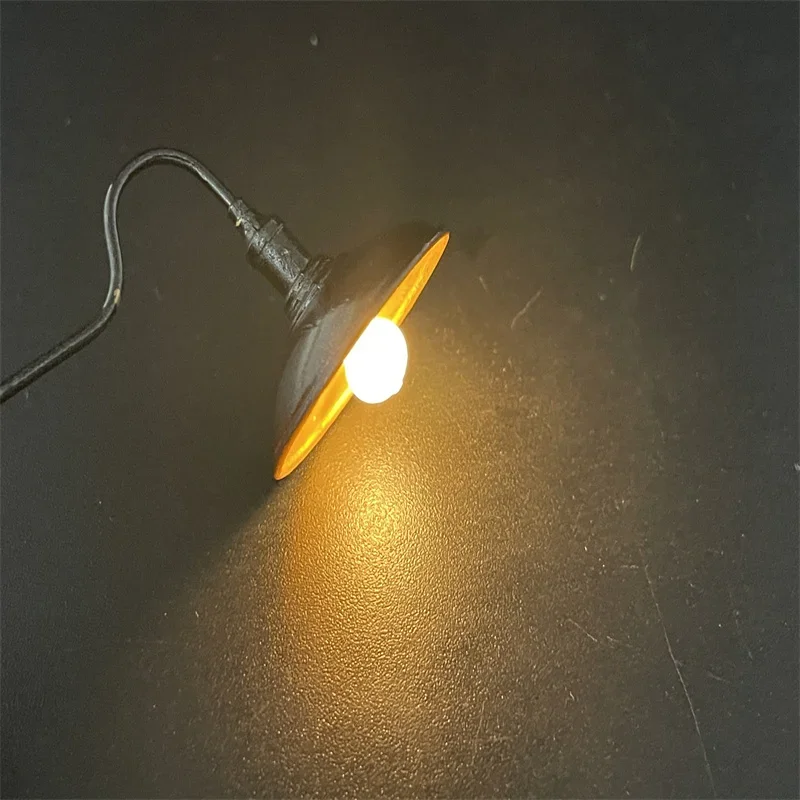 New Metal SMD LED Wall Light Train 1:87 HO 100 Scale Building Sand Table Diorama Street Model Lamp