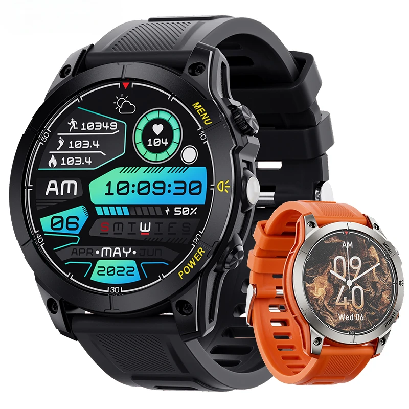 

New 2024 Smartwatch. AW45 for Men. Calls & Features. Ideal Wristwear. NFC, Compass. 430mAh. DIY Face. Android/iOS.