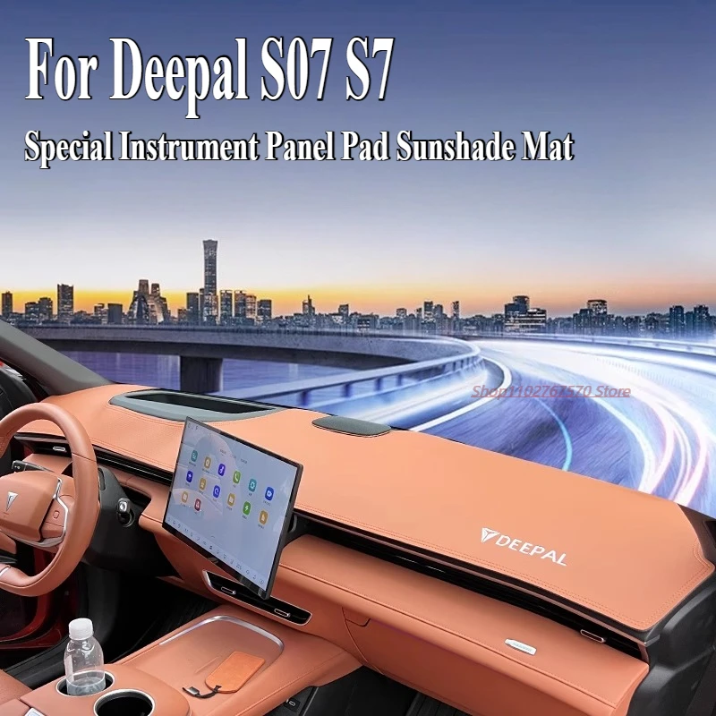 

For Changan Deepal S07 S7 Special Instrument Panel Pad Sunshade Mat Sun Protection Heat Insulation Anti Reflection Car Accessory
