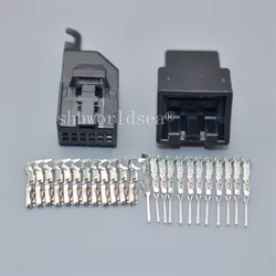 Shhworldsea 1Set 12 Pin 1-1534096-1 8E0972112A Automotive Wiring Cable Connector Auto Female Male Plug With Terminals