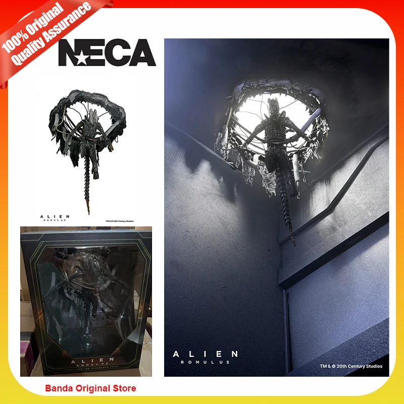 100% в наличии, оригинальный Neca 51743 Alien Romulus Deluxe Suspended Lab Xenomorph XX121, масштаб 7 дюймов, коллекция аниме, фигурка, игрушка