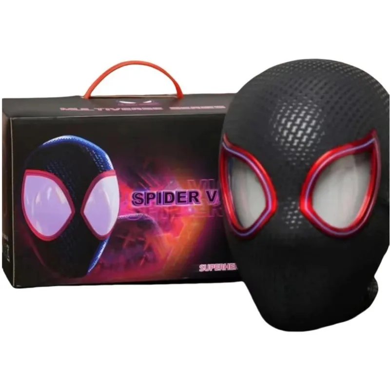 Spider Mask with Moving Eyes helmet Spider Cosplay Mask spides toys figure for boy teen Adult gifts Super Hero costume