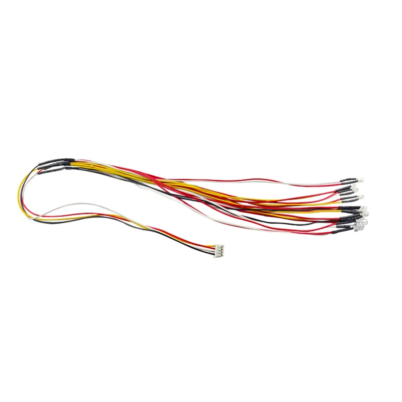 A72I 10 lumière LED 2 rouge 4 jaune 4 blanc pour D12 D42 1/10 RC pièces de mise à niveau de voiture accessoires de décoration